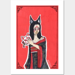 Kitsune Posters and Art